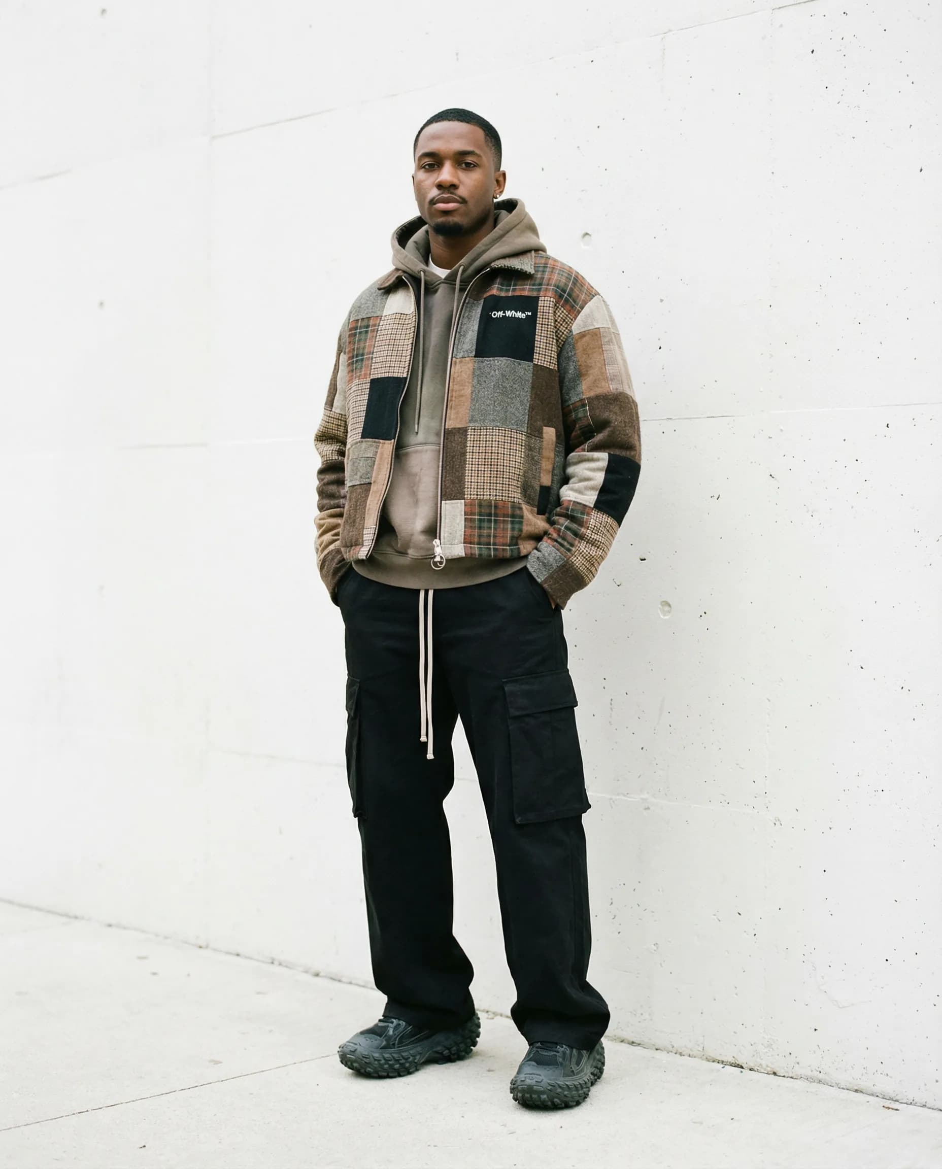 AI-generated creative portrait with studio lighting