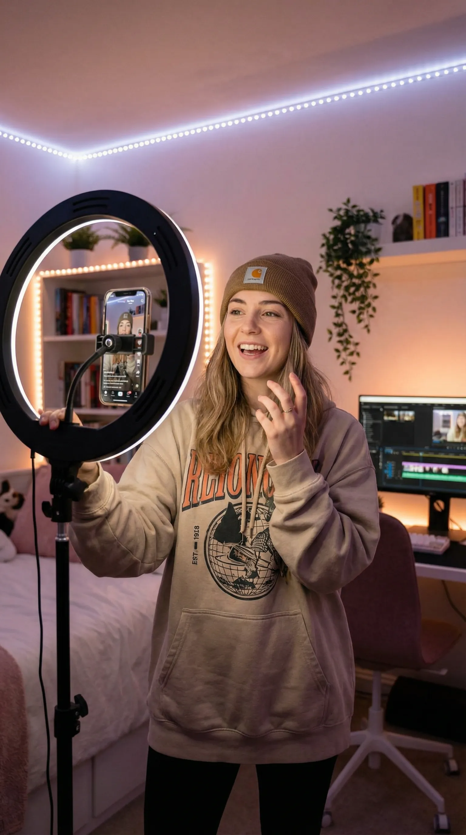 AI-generated creator profile picture